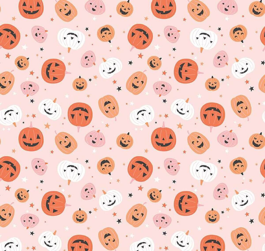 Pink Jack-o’-lantern Bow Top