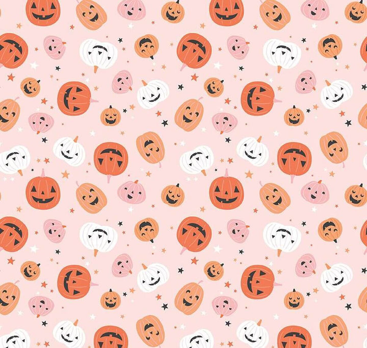 Pink Jack-o’-lantern Bow Top