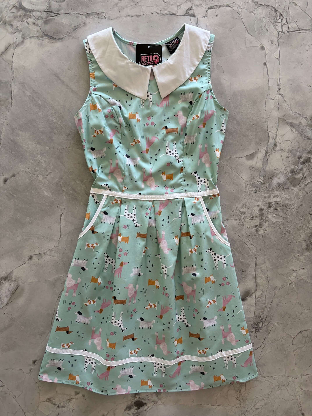 Dogs Collared Dress