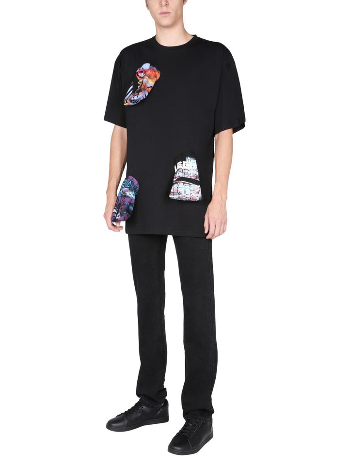 Raf Simons Men T-Shirt With Printed Details