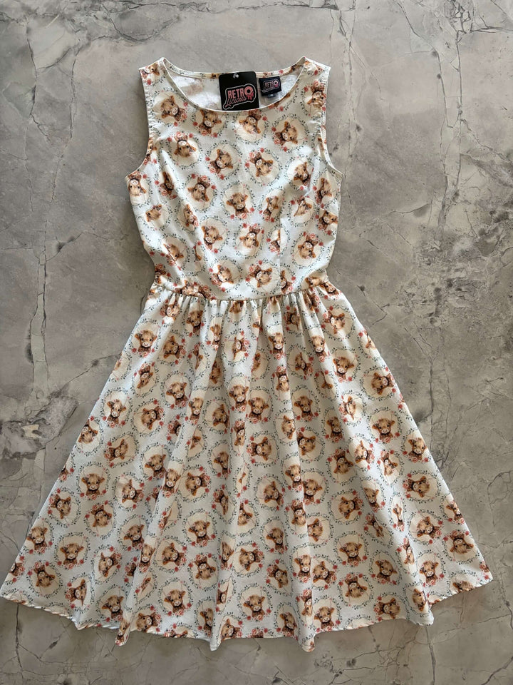 Till the Cows Come Home Vintage Dress