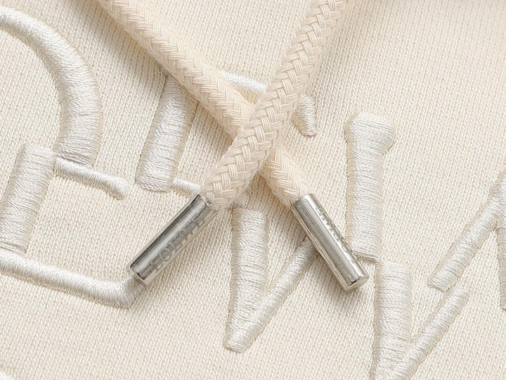 Loewe Relaxed fit hoodie in cotton Beige