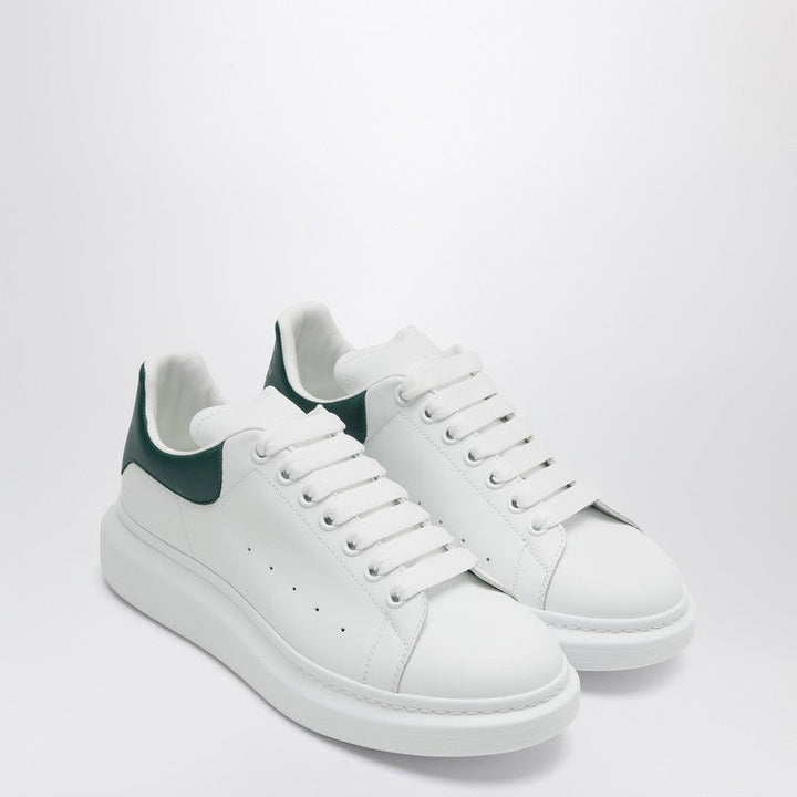 Alexander Mcqueen Oversized Sneakers In White/Green Men
