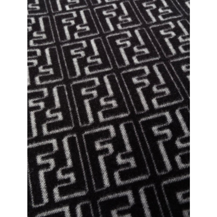 Fendi Black Scarves Men