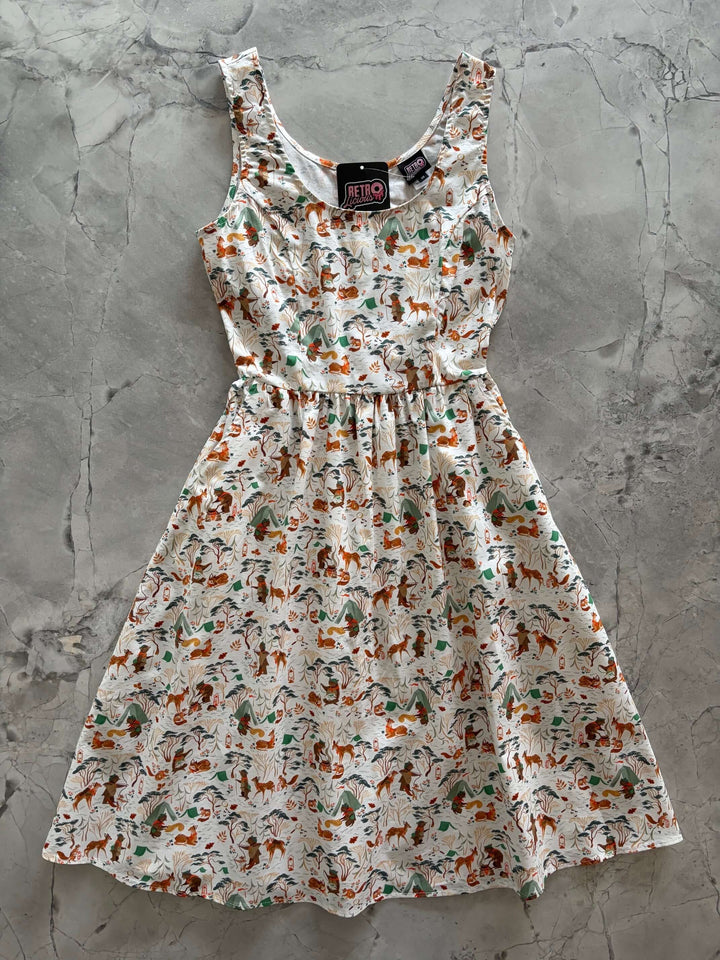 Campsite Fit &amp; Flare Dress
