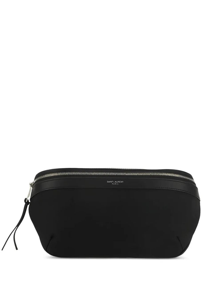 SAINT LAURENT Mini Canvas Pouch Handbag