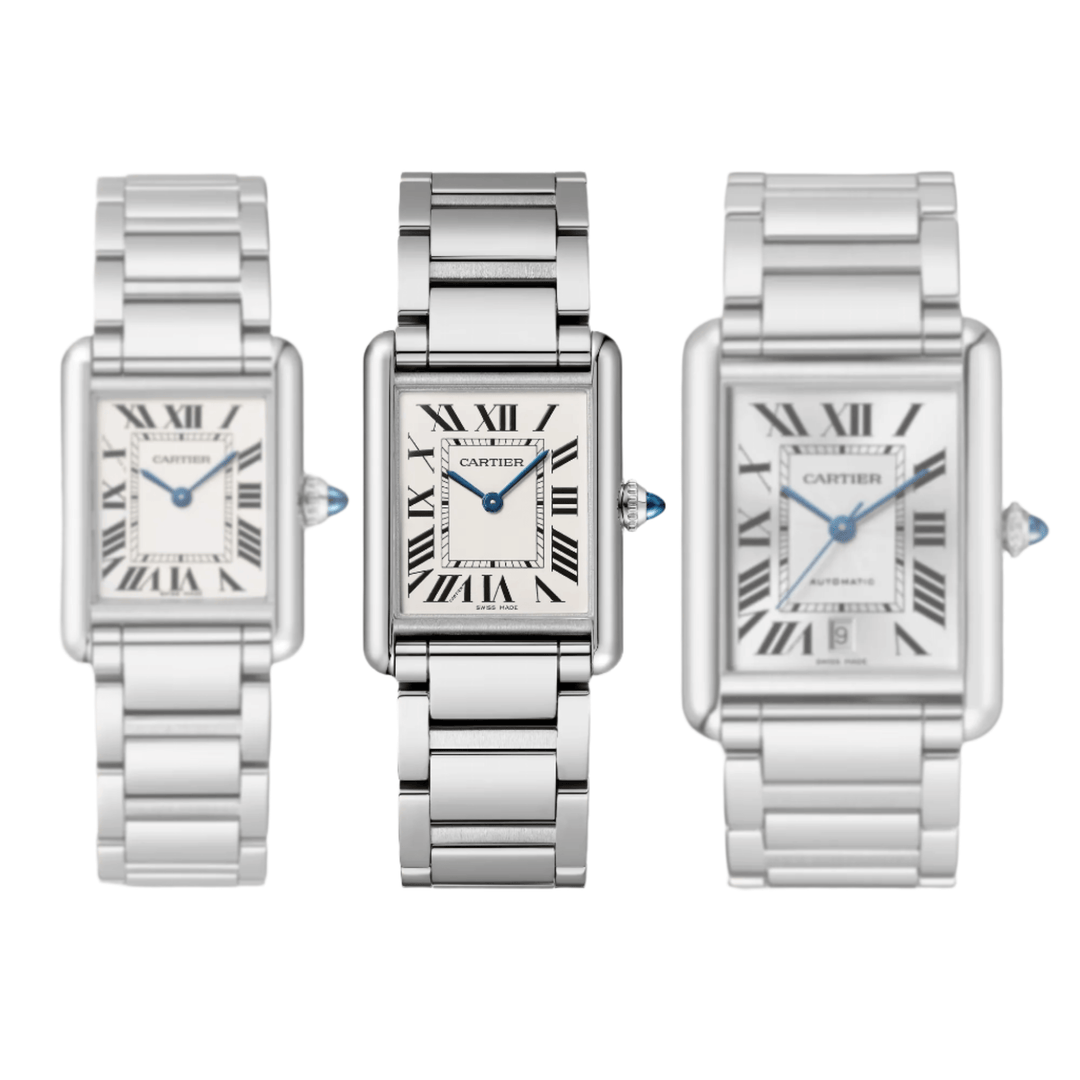 Cartier Tank Must de Cartier Watch, Large Model, High Autonomy Quartz Movement, Steel