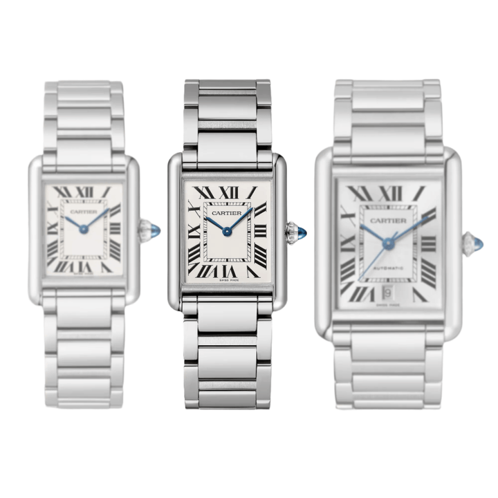 Cartier Tank Must de Cartier Watch, Large Model, High Autonomy Quartz Movement, Steel