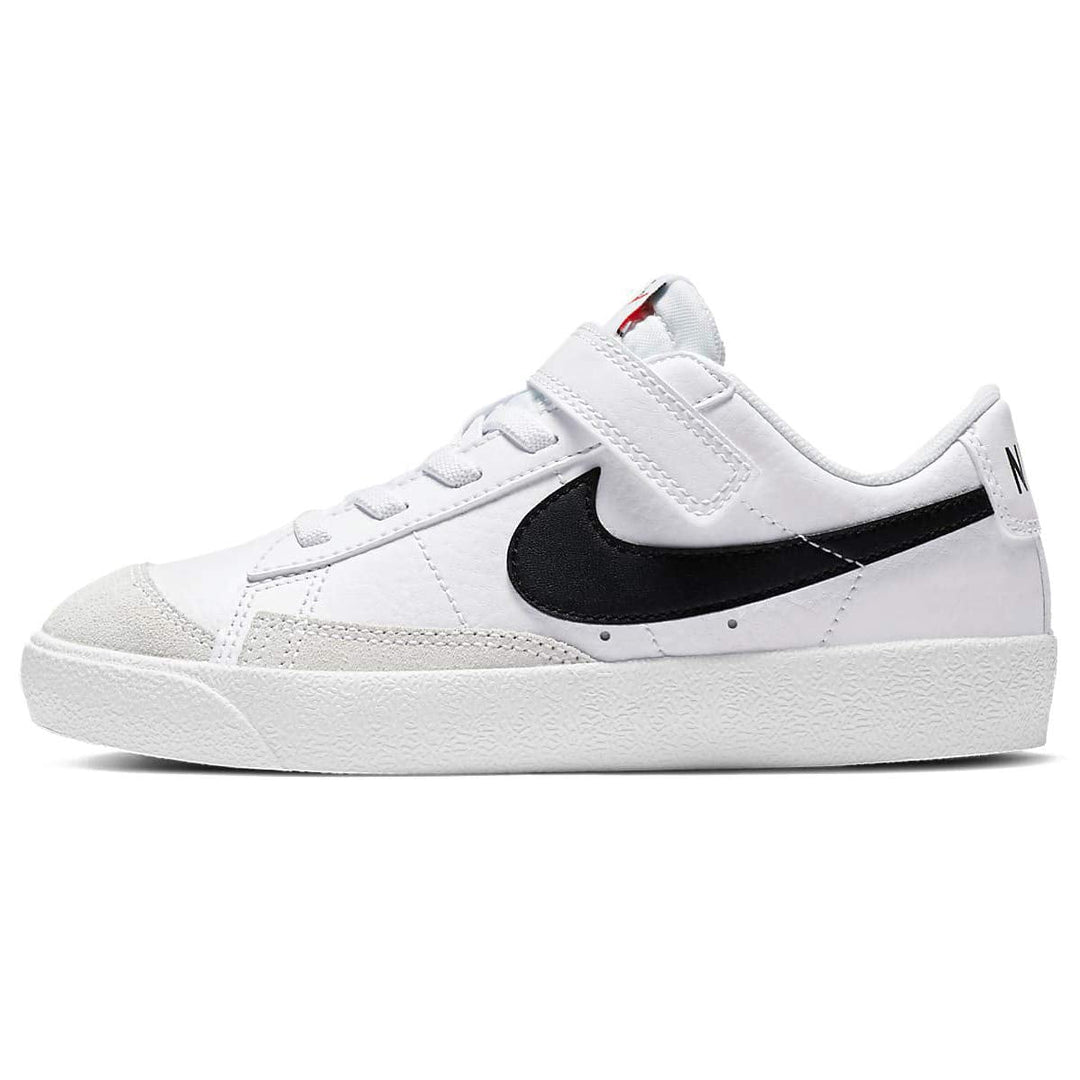 Nike Boys Blazer Low 77 (Little Kid) White/Black/Team Orange 2 Little Kid M