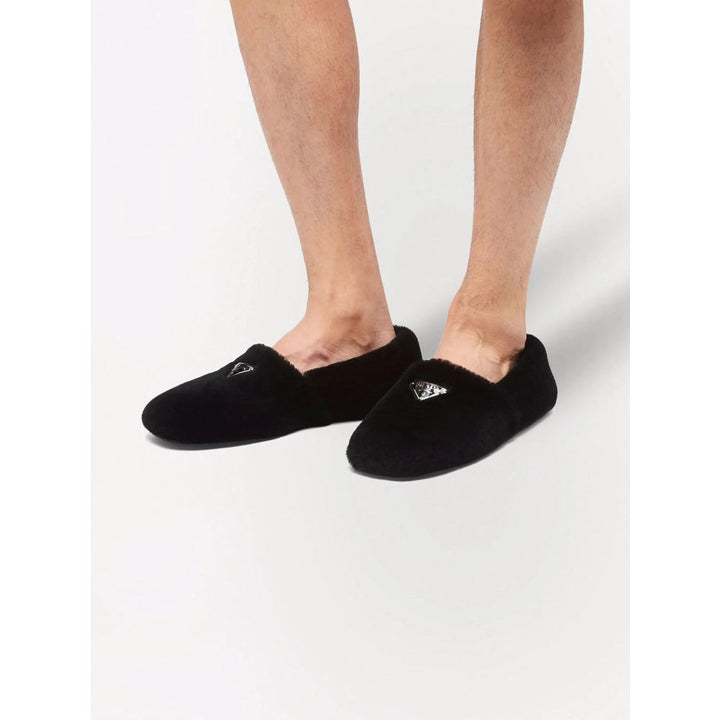 Prada Black Slippers Men
