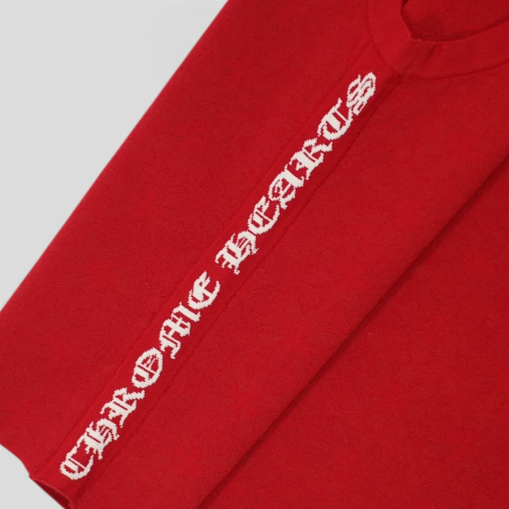 Chrome Hearts Plus Jacquard Sleeveless Shirt in Red