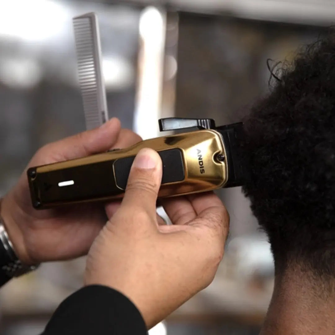 Andis 562060 Phenom Professional Cord/Cordless Hair Clipper, Gold