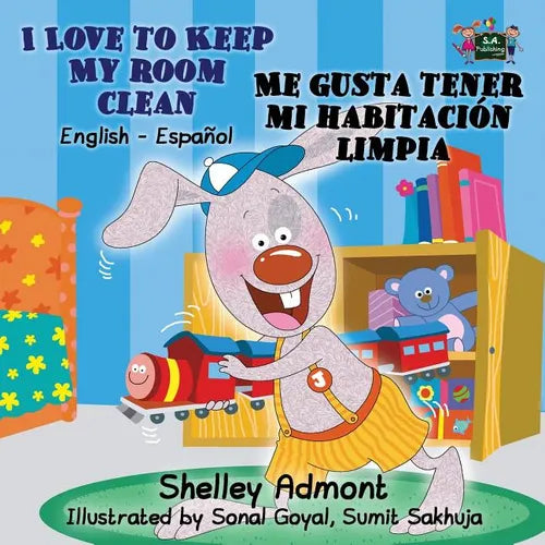 I Love to Keep My Room Clean Me gusta tener mi habitaci limpia - Paperback