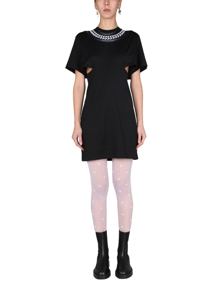 Givenchy Women Dress With 3D "Chain" Print