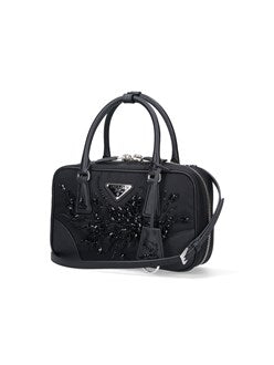 Prada Women Rhinestone Handbag