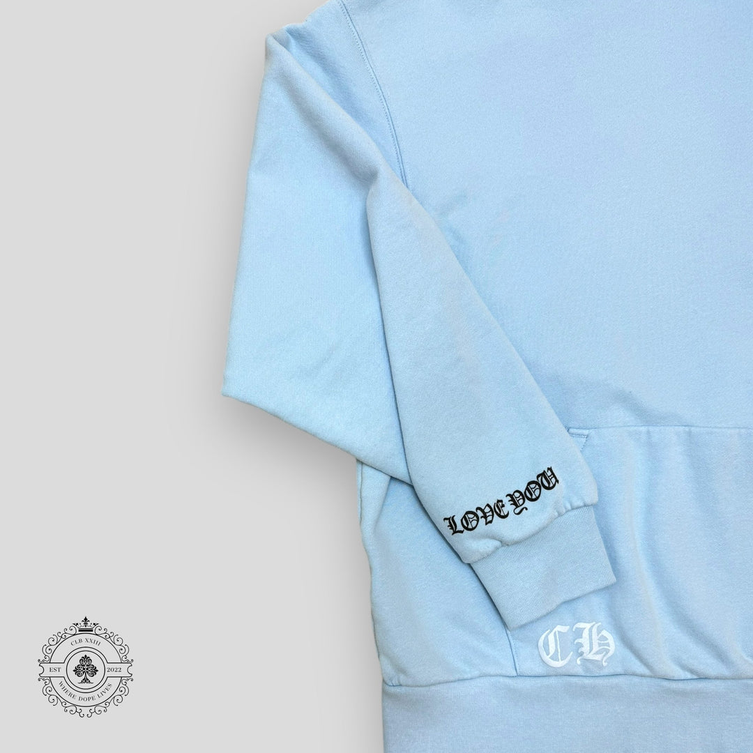 Chrome Hearts Miami Art Basel Exclusive Hoodie in Blue