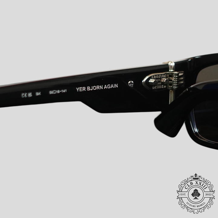 Chrome Hearts Yer Bjorn Again Sunglasses in Black