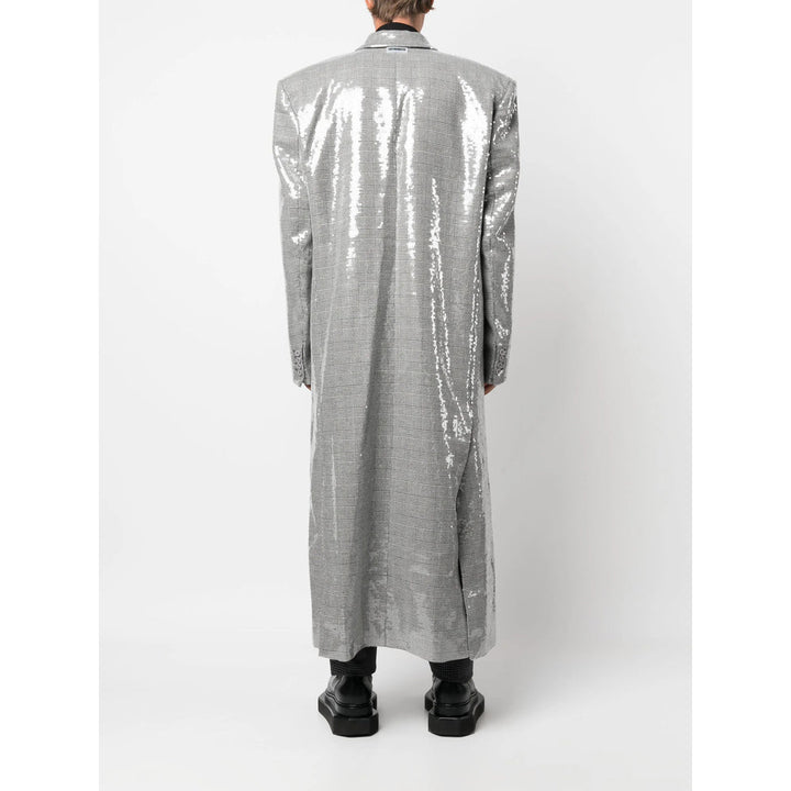 Vetements Black Coats - Single Breasted Coats Men