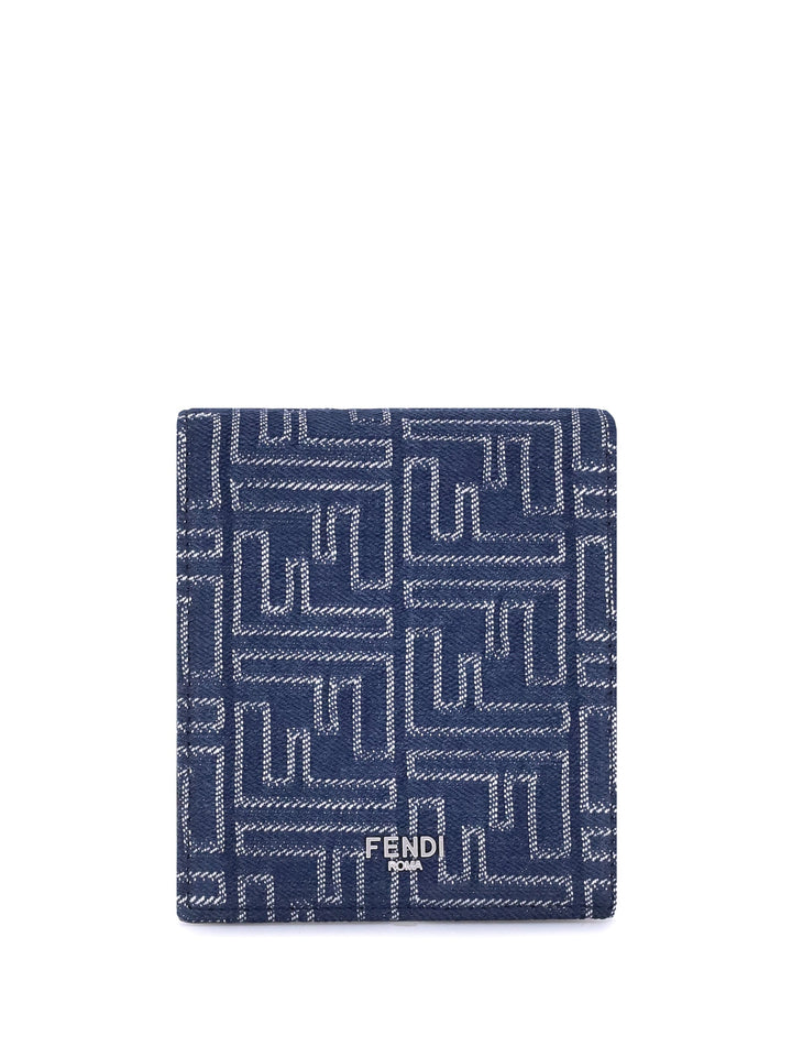 Fendi Men Denim Wallet