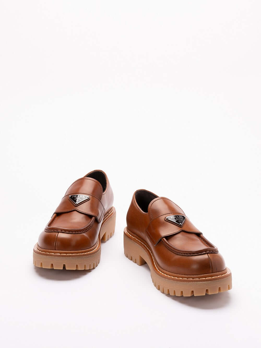 Prada Men Leather Loafers