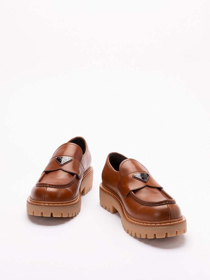 Prada Men Leather Loafers