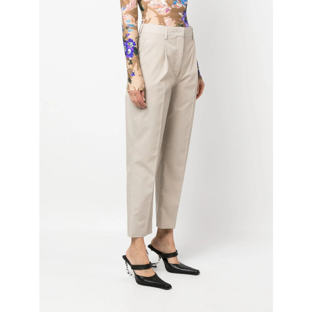 Prada Neutrals Trousers - Tailored Trousers Women