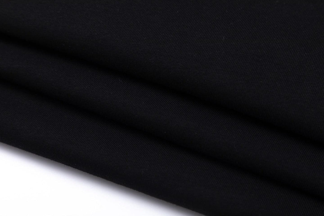 Amiri Black T-Shirt Without Collar