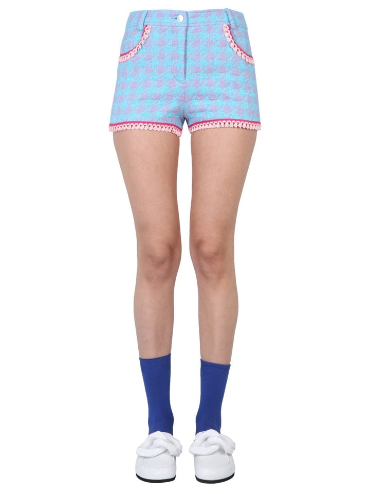 Moschino Women Houndstooth Shorts