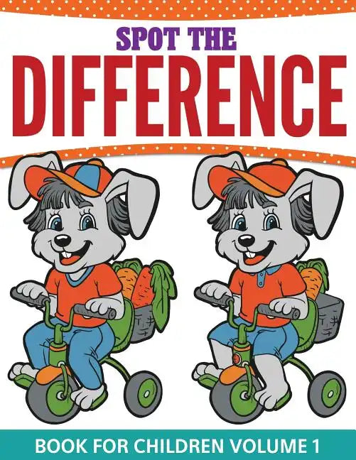 Spot The Difference Book For Children - Paperback
