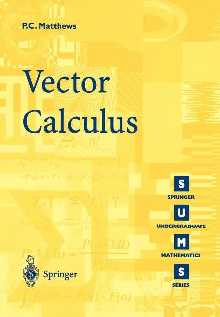 Vector Calculus - Paperback