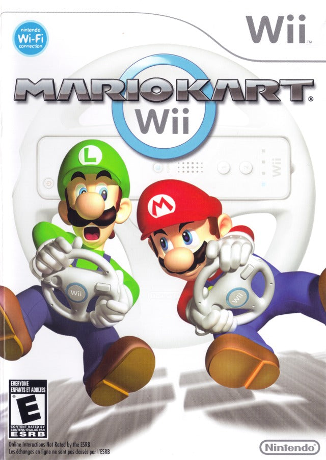 Mario Kart Wii Bundle with 2x Wii Steering Wheels (Wii)