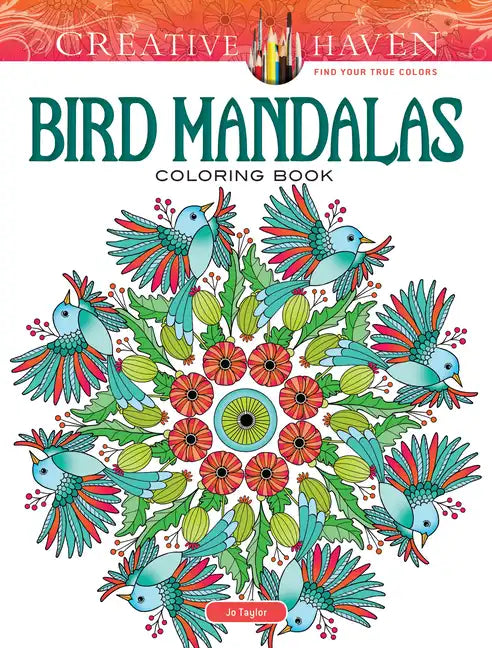 Creative Haven Bird Mandalas Coloring Book - Paperback