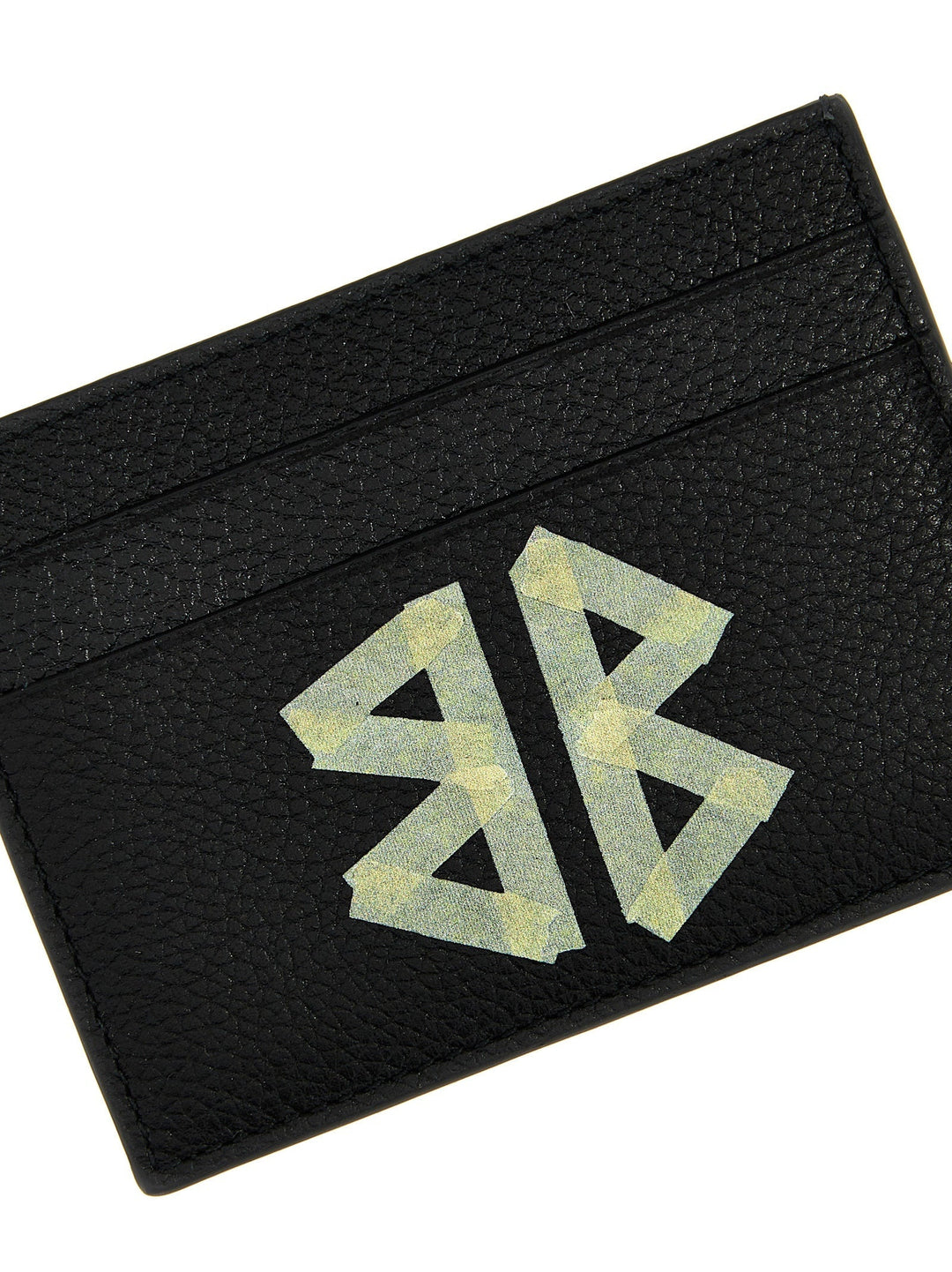 Balenciaga Men 'Tape Type' Logo Print Card Holder