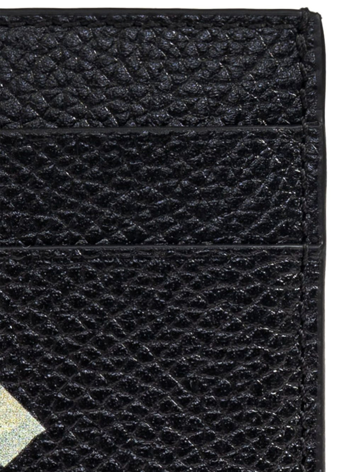 BALENCIAGA Cash Tape Type Mini Leather Card Case