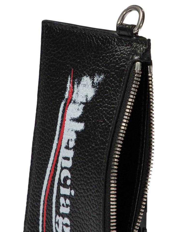 BALENCIAGA Mini Leather Card Case