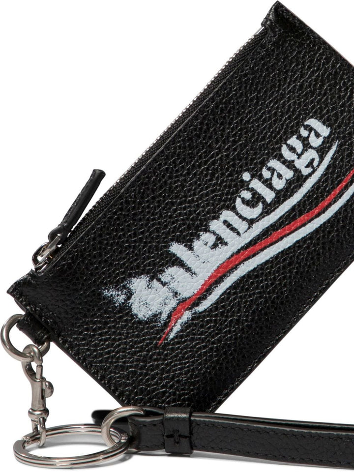 BALENCIAGA Mini Leather Card Case