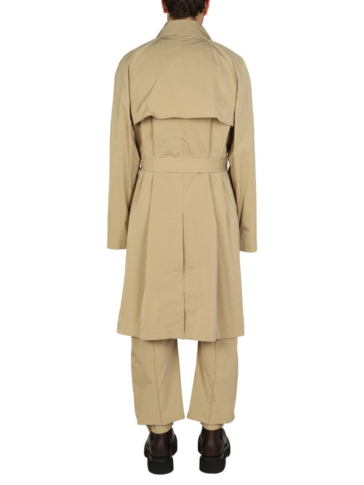 Bottega Veneta Men Nylon Trench Coat