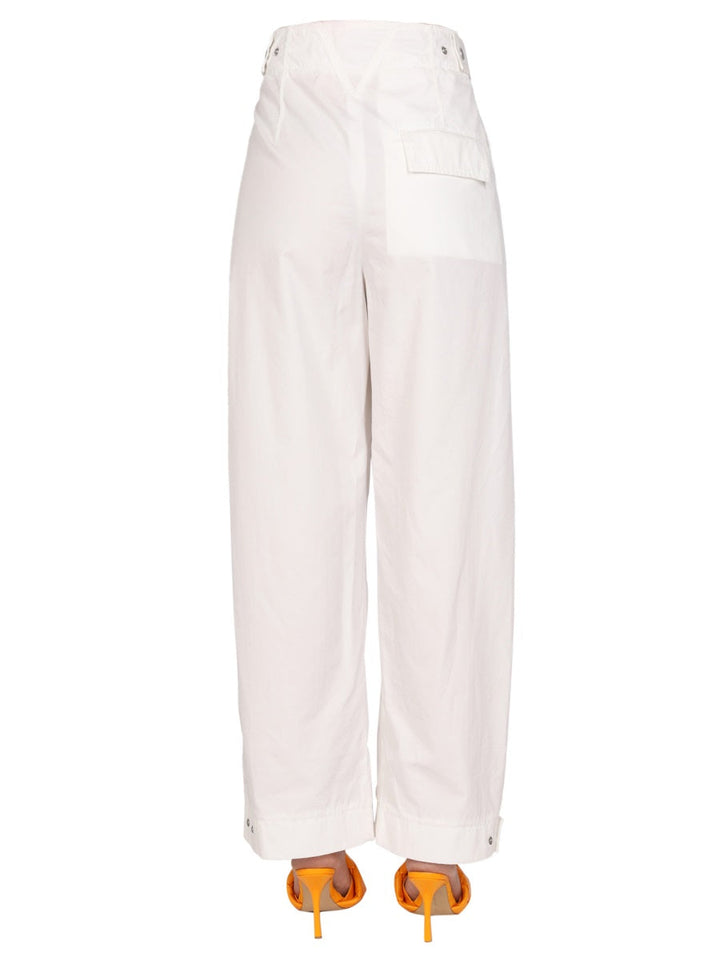 Bottega Veneta Women Wide Leg Pants