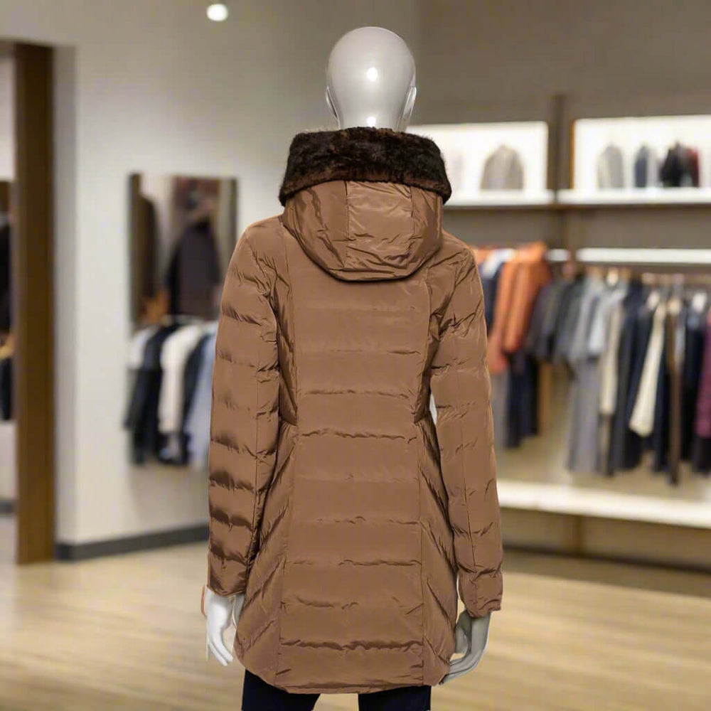 Comfortable Italian designed coats & jackets in mid, 3/4 and hooded designs