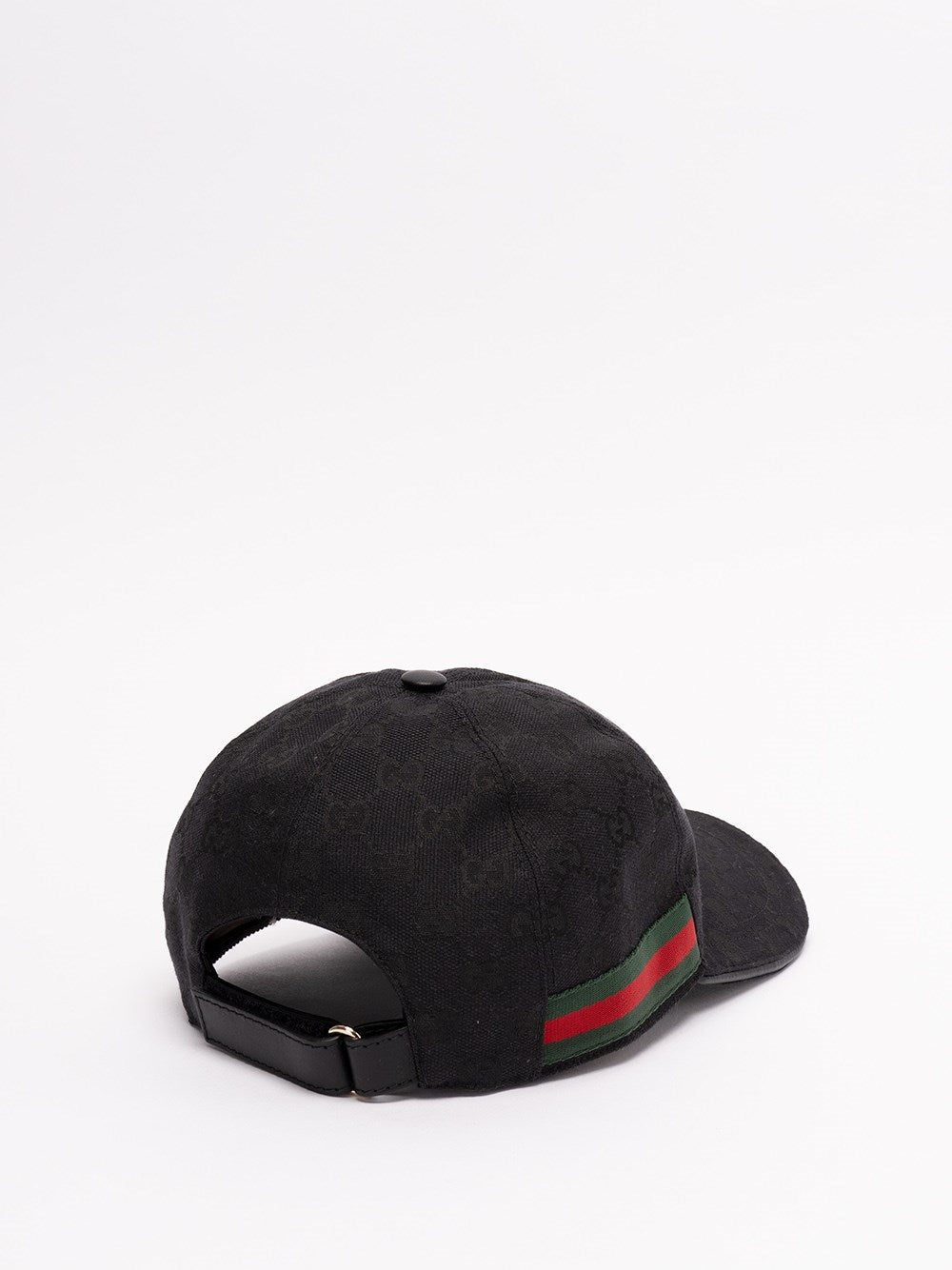 Gucci Women `Original Gg Canvas` Baseball Hat With `Web`