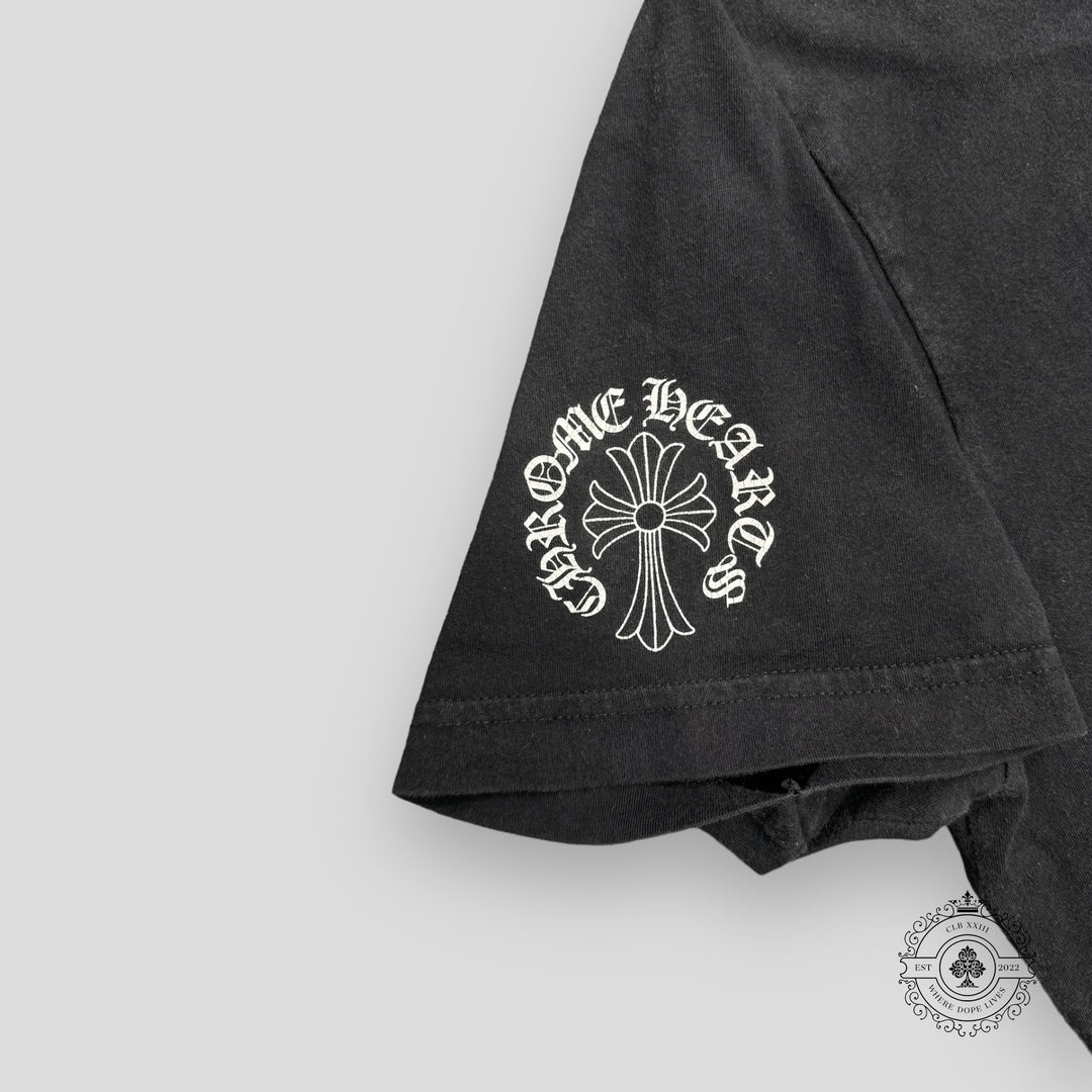 Chrome Hearts Neck Logo Pocket T-Shirt in Black