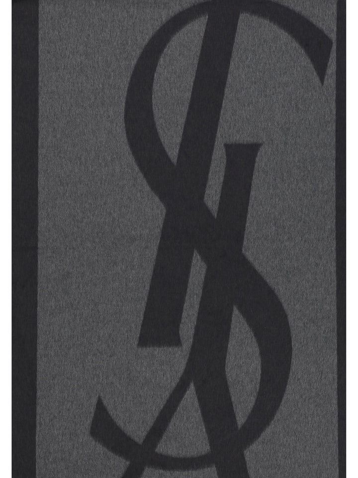 Saint Laurent Men Cassandre Scarf