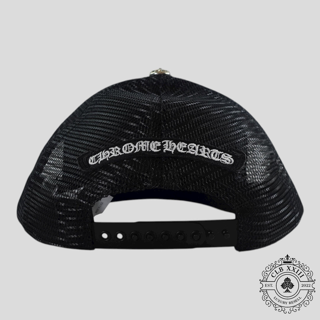 Chrome Hearts Sex Pistols Trucker Hat in Black