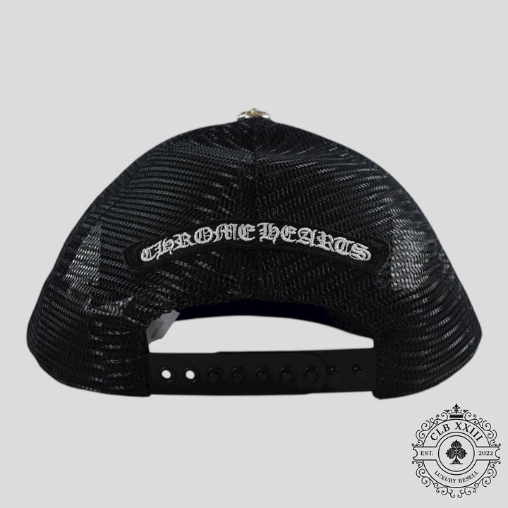 Chrome Hearts Sex Pistols Trucker Hat in Black