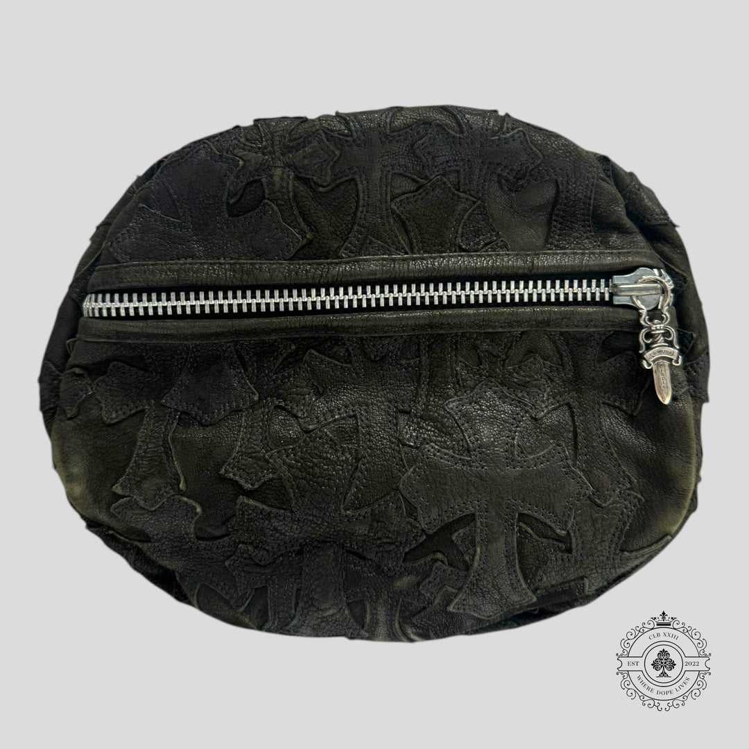Chrome Hearts Leather Cross Patch Duffle Bag