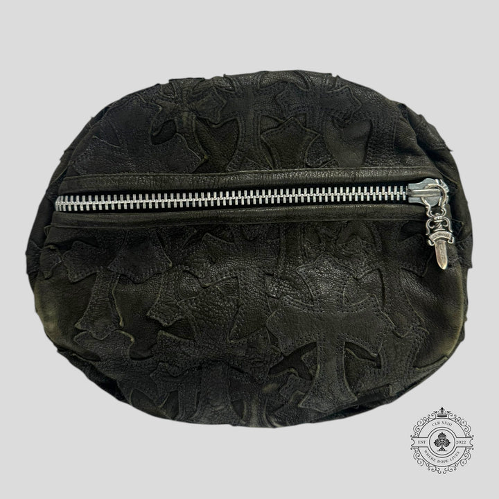 Chrome Hearts Leather Cross Patch Duffle Bag