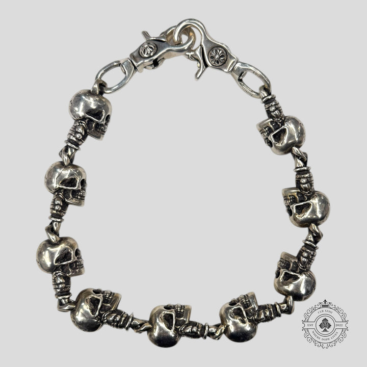 Chrome Hearts Foti Skull Wallet Chain