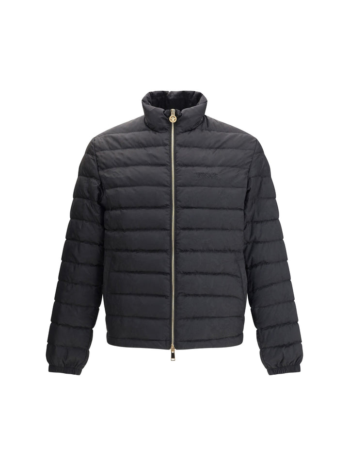 Versace Men Logoed Down Jacket