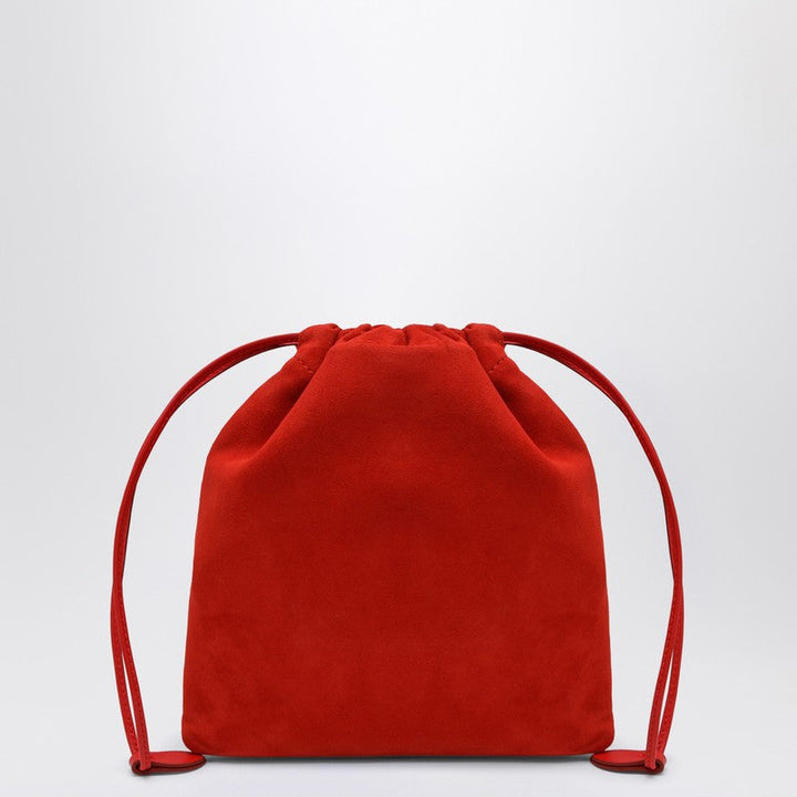 Miu Miu Red Suede Pouch Women