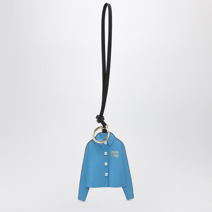 Miu Miu Trick Keyring Pervinca Colour In Leather Women